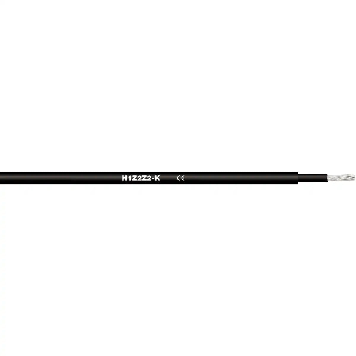 Solarkabel H1Z2Z2-K, 6mm² schwarz - 100m Rolle